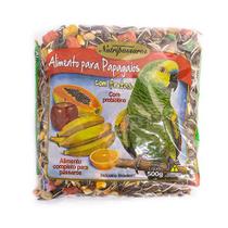 Nutripássaros Papagaio Com frutas 500g