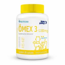 Nutrisana Ômex 3 1,100mg 30 Cap Suplemento Cão Gato Mundo Animal Nutrisana Ômex 3 1,100mg 30 Cap Suplemento Cão Gato Mundo Animal