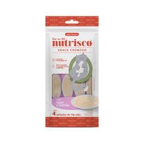 Nutrisco Snack Cremoso Pacote C/4 unidades de 14g Cada - Sabor Atum e Salmão