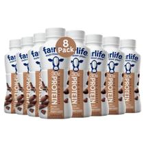 Nutrition Plan - Shake de Leite com Alto Teor de Proteína de Chocolate - 30g de proteína (Pacote com 8)