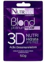 Nutrivix - Sachê Blond Platinum Repair 3d 50g Nutrivix - Sachê Blond Platinum Repair 3d 50g