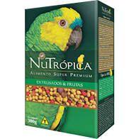 NuTrópica Alimento Super Premium Extrusados com Frutas para Papagaios 300g