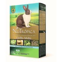 Nutrópica Coelho Adulto 1,2 Kg Ração Super Premium