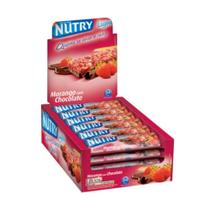 Nutry Barra De Cereal Morango Chocolate C/24 Nutry Barra De Cereal Morango Chocolate C/24