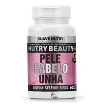 NUTRY BEAUTY CABELO PELE UNHA. C/ biotina, selênio e zinco. SUAVE FRAGRANCE NUTRY BEAUTY CABELO PELE UNHA. C/ biotina, selênio e zinco. SUAVE FRAGRANCE