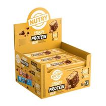 Nutry Crispy Protein Bar Pasta De Amendoim 30Gr Dp 12 Un