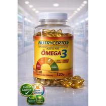 Nutrycerto Ômega 3 1000mg com 120 Cáps Nutrycerto Ômega 3 1000mg com 120 Cáps