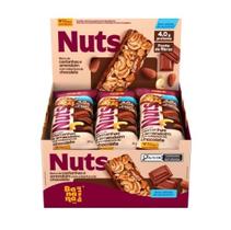 Nuts Bar Castanhas E Chocolate Zero Açúcar Banana Brasil Contendo 12 Unidades De 25g Cada Nuts Bar Castanhas E Chocolate Zero Açúcar Banana Brasil Contendo 12 Unidades De 25g Cada