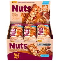 Nuts Bar Castanhas e Pasta de Amendoim coberto com Chocolate Zero Açúcar Banana Brasil Contendo 12 Unidades De 25g Cada Nuts Bar Castanhas e Pasta de Amendoim coberto com Chocolate Zero Açúcar Banana Brasil Contendo 12 Unidades De 25g Cada
