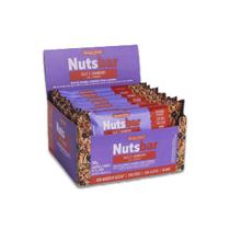 Nuts Bar Goji e Cranberry Zero Açúcar, Vegano, Zero Glúten contendo 12 barras de 25g cada