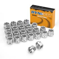 Nuts Dynofit M14x2, 22 mm de altura, zinco, 24 unidades para Ford 6 Lug