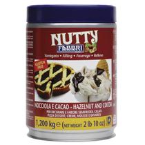 Nutty Pasta De Creme De Avela E Chocolate 1,2kg Fabbri