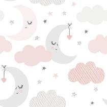 Nuvens Com Lua - Faixa Personalizada