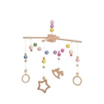 Nuvens Pingente Musical Chocalhos Para Bebês Berço Móvel 0-12 Meses Brinquedos Infantis Presente