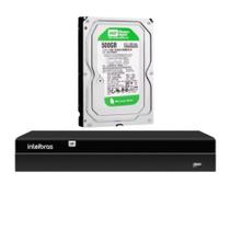 NVD 1408 Intelbras 08 Câmeras C/HD 500GB
