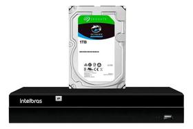 Nvd Intelbras 1404p 4 Canais Poe 4k Ultra Hd Rede Ip Com Hd 1tb