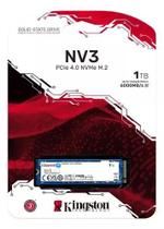 Nvme 1TB Kingston NV3 Pcie 4.0 6000MB/s