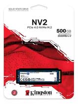 Nvme 500GB M.2 Kingston NV2 Pcie 4.0 3500MB/s