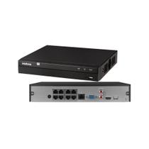 Nvr Gravador de Câmeras Via Rede Ip 1408 P Com Tecnologia Poe 127V/220V