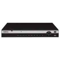 NVR Gravador de vídeo Intelbras NVD 3316-PLUS com 16 Canais Suporta Câmeras IP H265+ Onvif Perfil S Ultra HD 4K