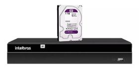 Nvr Hvr Stand Alone Intelbras Nvd 1408 8 Canais Ip Onvif 1tb