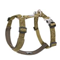 Nylon Designer Colares de Cães e Arreios Forte Cão Reflexivo Macio Arreios Nylon Dog Belt Safety Pit Bull Arreios (Verde) - HTTN