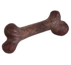 Nylon Dog Bone Pet Qwerks Dinosaur BarkBone para mastigadores agressivos
