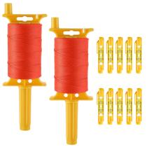 Nylon trançado Mason Line Threlaco de 540 pés 18 com 10 níveis, pacote com 2
