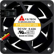 NYW06025012BS 12V 0.42A 5.04W 3 Fios 3 Pinos 60X60X25MM F1 NYW06025012BS 12V 0.42A 5.04W 3 Fios 3 Pinos 60X60X25MM F1