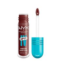Nyx Lip IV Hydrating Glossy Batom Cor: 05 Mocha Me Wet Nyx Lip IV Hydrating Glossy Batom Cor: 05 Mocha Me Wet