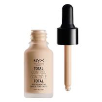 Nyx Total Control Drop Base Líquida Matte Suave Cor: Vanilla