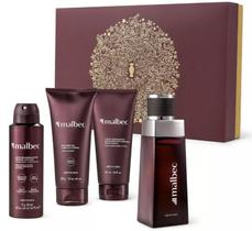 O boticario estojo malbec (4 itens)