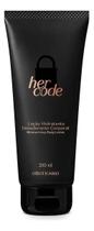 O Boticário Loção Hidratante Corporal Her Code 200ml O Boticário Loção Hidratante Corporal Her Code 200ml