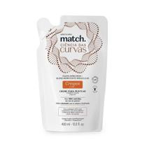 O BOTICARIO MATCH CREME PENTEAR CURVAS CRESPOS REFIL 400ml - BOTICÁRIO O BOTICARIO MATCH CREME PENTEAR CURVAS CRESPOS REFIL 400ml - BOTICÁRIO