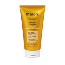 O BOTICARIO MATCH LEAVE-IN NUTRIÇÃO PROFUNDA 150ml O BOTICARIO MATCH LEAVE-IN NUTRIÇÃO PROFUNDA 150ml