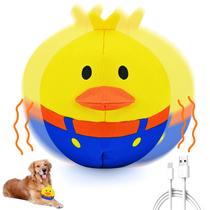 O brinquedo interativo para cães ZanLLW responde a latidos, cutucadas e patas