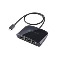 O cabo do switch Ethernet importa USB C para 4 portas Gigabit
