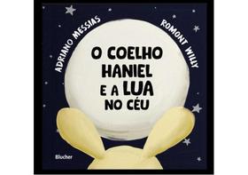 O coelho haniel e a lua no céu