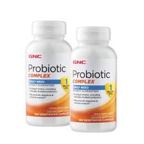 O complexo probiótico GNC precisa diariamente de 1 bilhão de CFus Twin Pack O complexo probiótico GNC precisa diariamente de 1 bilhão de CFus Twin Pack