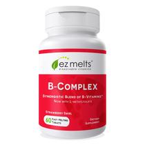 O comprimido EZ do complexo de vitamina B derrete o suprimento solúvel de 2 meses O comprimido EZ do complexo de vitamina B derrete o suprimento solúvel de 2 meses