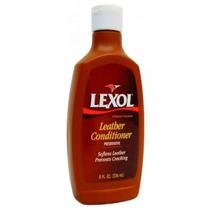 O condicionador de couro Lexol 236 ml suaviza e evita rachaduras