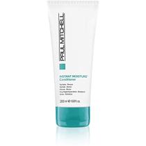 O condicionador Paul Mitchell Instant Moisture 200mL hidrata os cabelos secos