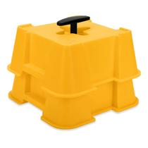 O conector estabilizador suporta Camco Fasten RV Big Blocks 2-Pk O conector estabilizador suporta Camco Fasten RV Big Blocks 2-Pk