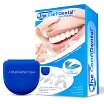 O ConfiDental - Pacote de 5 Protetor bucal moldável para deserção de dentes Clenching Bruxism, Sport Athletic, Whitening Tray, Incluindo 3 Regular e 2 Heavy Duty Guard (3 (lll) Regular 2 (II) Heavy Duty)