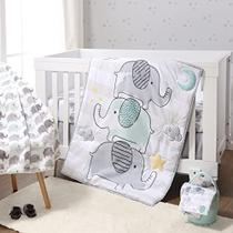 O conjunto de cama de berço de elefante de casca de amendoim para meninos ou meninas