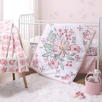 O conjunto de cama floral do berço de casca de amendoim para meninas, flor