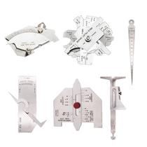 O conjunto de medidores de solda Necygoo inclui o tipo de câmera Fillet Hi-Lo Taper