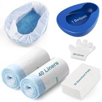 O conjunto de panelas Varlty inclui 30 almofadas superabsorventes, 40 forros descartáveis e 100 luvas