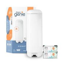 O conjunto de presentes Diaper Genie Signature contém 2256 fraldas para recém-nascidos