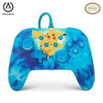 O controlador com fio alimenta um Nintendo Switch Pikachu aprimorado